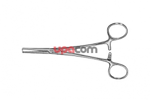 Артериальный зажим по ОСНSNER-KOCHER, прямой, с зубцами 1 х 2, длина 20 см
