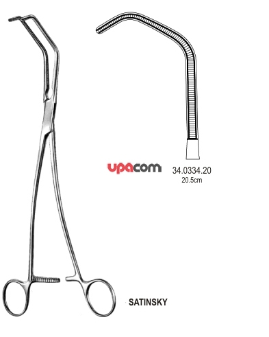 Зажимы с атравматической нарезкой