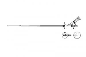Уретероскоп, 7° направление обзора, отклоненный окуляр, 6,4/7,8 Фр. x 430 мм, 4,2 Фр. канал, с насадкой WA00395A