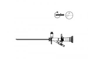 Компактный цистоскоп, 7° направление обзора, 7,9 Фр. x 160 мм, 4,2 Фр. канал, прямой окуляр