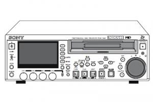Записывающее устройство «Sony PDW-70MD» в формате Профессиональных Дисков