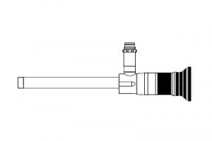 Телескоп, направление обзора 0°, рабочая длина 100 мм, автоклавируемый