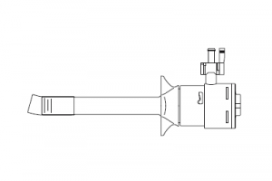 Троакарная трубка, 12 x 100 мм
