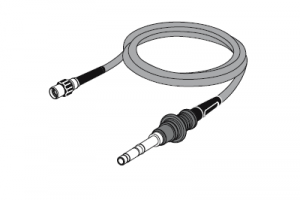 Световодный кабель, размер М, вилочный тип, конденсорный, 3 м, тип CF