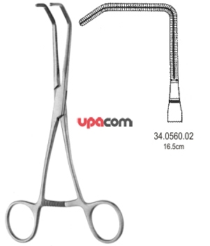 Зажимы с атравматической нарезкой