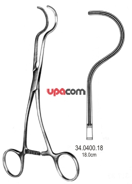 Зажимы с атравматической нарезкой