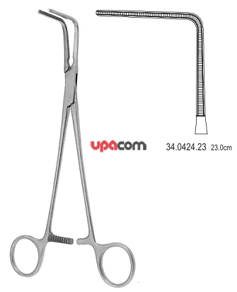 Зажимы с атравматической нарезкой