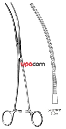 Зажимы с атравматической нарезкой