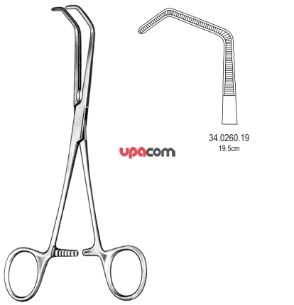 Зажимы с атравматической нарезкой