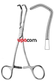 Зажимы с атравматической нарезкой