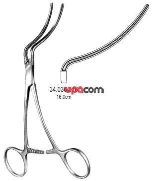 Зажимы с атравматической нарезкой