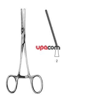 Зажимы с атравматической нарезкой