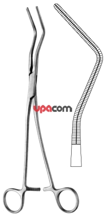 Зажимы с атравматической нарезкой