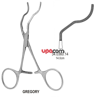 Зажимы с атравматической нарезкой