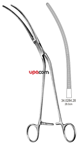 Зажимы с атравматической нарезкой