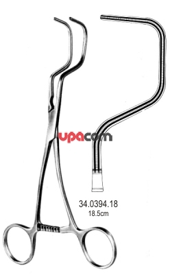Зажимы с атравматической нарезкой
