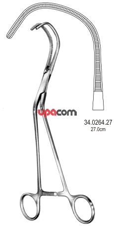 Зажимы с атравматической нарезкой