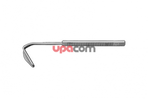 Крючок для спинки носа по AUFRICHT, с боковой защитой, специально матированный, длина 16.5 см