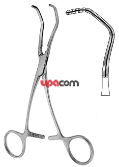 Зажимы с атравматической нарезкой