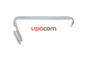 Шпатель, с желобком посередине, с боковой прорезью, размер 1, 30 x 70 мм