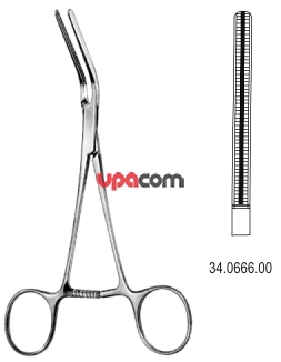 Зажимы с атравматической нарезкой