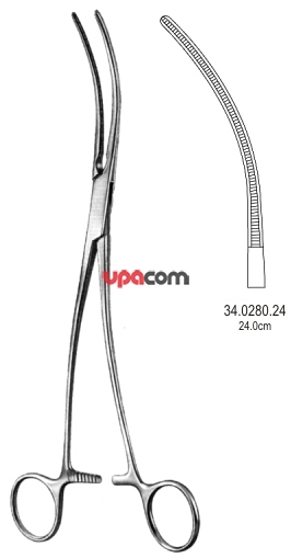 Зажимы с атравматической нарезкой
