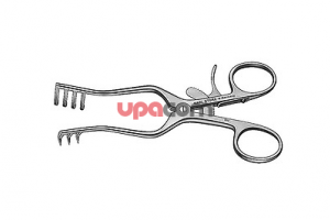 Ранорасширитель по WEITLANER, с зубцами 3 x 4, острый, длина 13 см