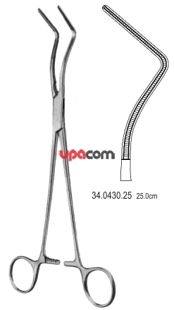 Зажимы с атравматической нарезкой