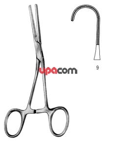 Зажимы с атравматической нарезкой