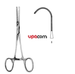 Зажимы с атравматической нарезкой