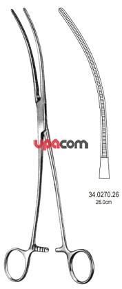 Зажимы с атравматической нарезкой