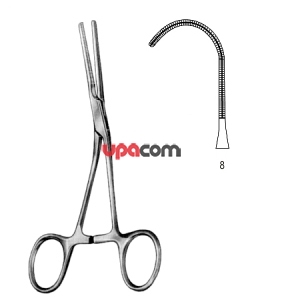 Зажимы с атравматической нарезкой