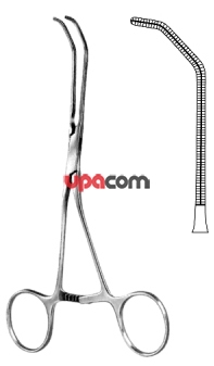 Зажимы с атравматической нарезкой