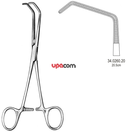 Зажимы с атравматической нарезкой