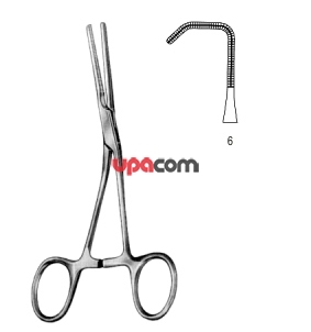 Зажимы с атравматической нарезкой