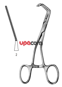 Зажимы с атравматической нарезкой