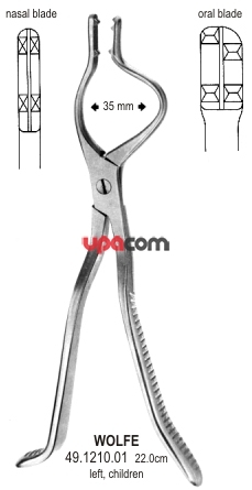 Щипцы для челюстно-лицевой хирургии