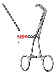 Зажимы с атравматической нарезкой