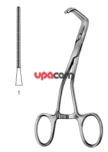 Зажимы с атравматической нарезкой