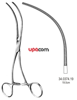 Зажимы с атравматической нарезкой