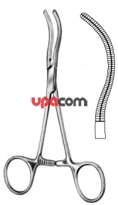 Зажимы с атравматической нарезкой