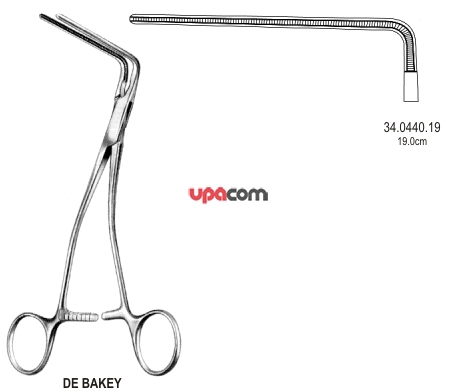 Зажимы с атравматической нарезкой